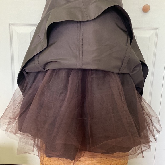 Women’s New J.Crew Sadie Dress Espresso Brown Sz 2 - Picture 7 of 9